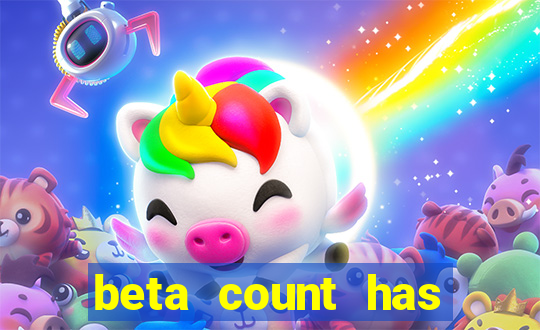 beta count has changed pt br